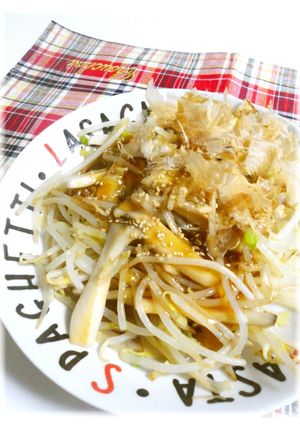 節約ー！あんかけ♪シャキシャキもやし炒め-レシピのメイン写真