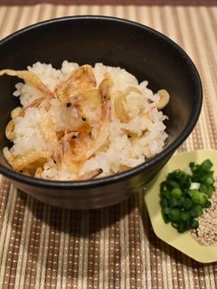 サクラエビの炊き込みご飯-レシピのメイン写真