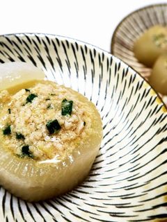 ふろふき大根のベジカップ★鶏そぼろあん-レシピのメイン写真