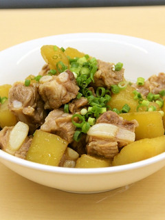 青パパイヤと豚肉の煮込み-レシピのメイン写真