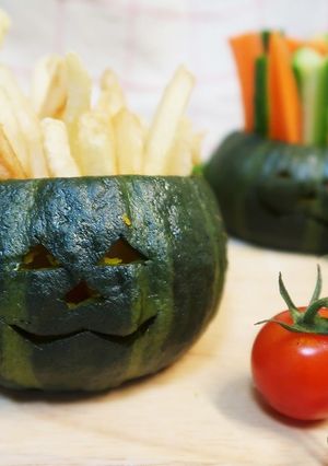 ハロウィンかぼちゃのベジカップ-レシピのメイン写真