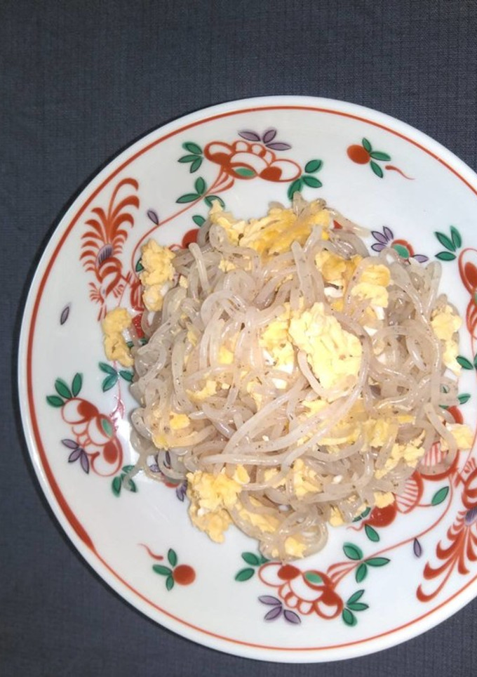 生芋糸こんにゃくの卵とじ-レシピのメイン写真