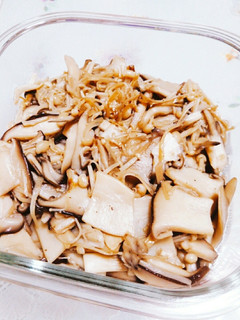 私の簡単美味しいきのこ-レシピのメイン写真