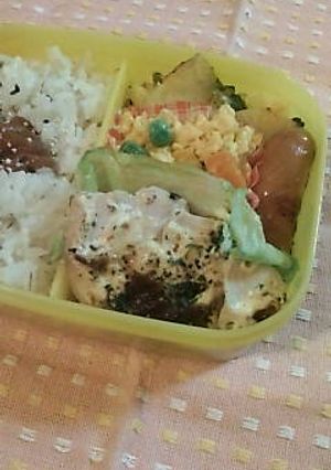 お弁当にも。鶏肉の粒マスタード焼き-レシピのメイン写真