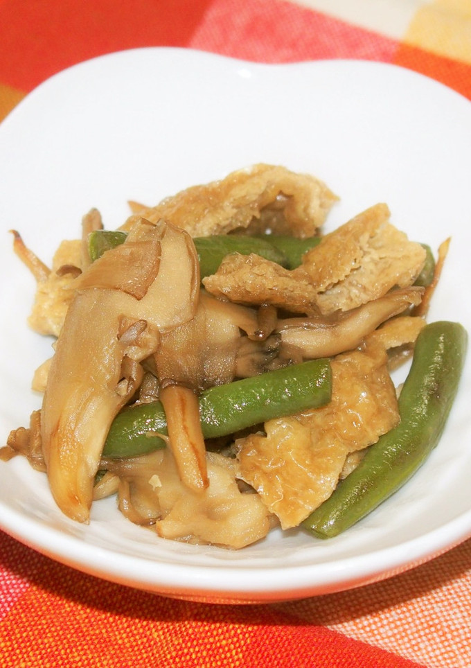 油揚げと舞茸の煮物-レシピのメイン写真