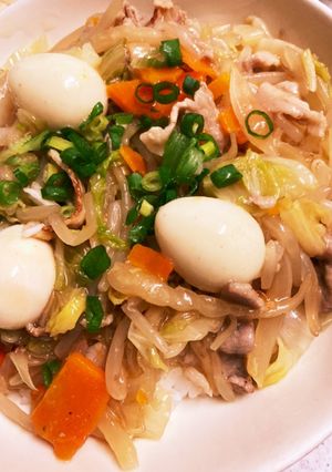 野菜たっぷり中華丼-レシピのメイン写真