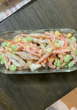ちくわのゴママヨ合え-レシピのメイン写真