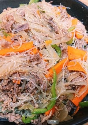 元気があるときのレシピ☆牛肉チャプチェ-レシピのメイン写真