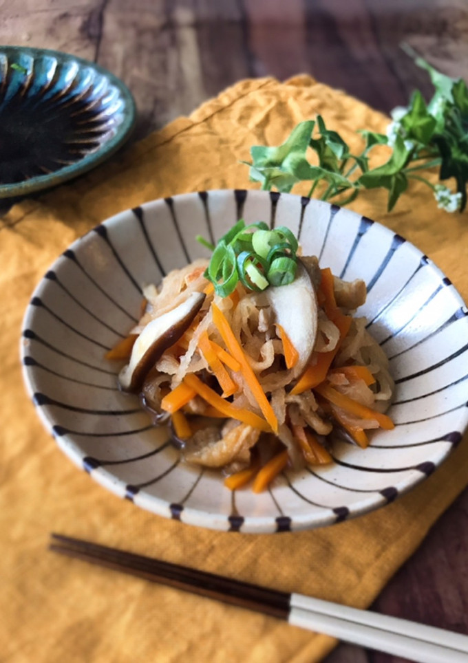 めんつゆで簡単和食♡切り干し大根の煮物-レシピのメイン写真