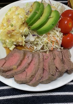 炊飯器で簡単！男のお手軽ローストビーフ-レシピのメイン写真