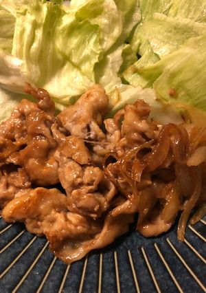 【時短】業務スーパーの姜葱醤で生姜焼き！-レシピのメイン写真