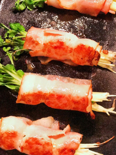 かいわれ大根のベーコン巻き-レシピのメイン写真