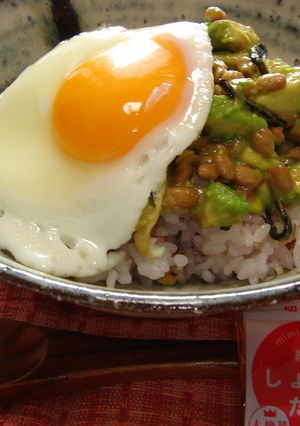 栄養満点★納豆ど～ん-レシピのメイン写真