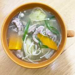 ひれ肉スープ-レシピのメイン写真