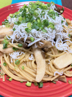 きのことしらすの和風パスタ-レシピのメイン写真