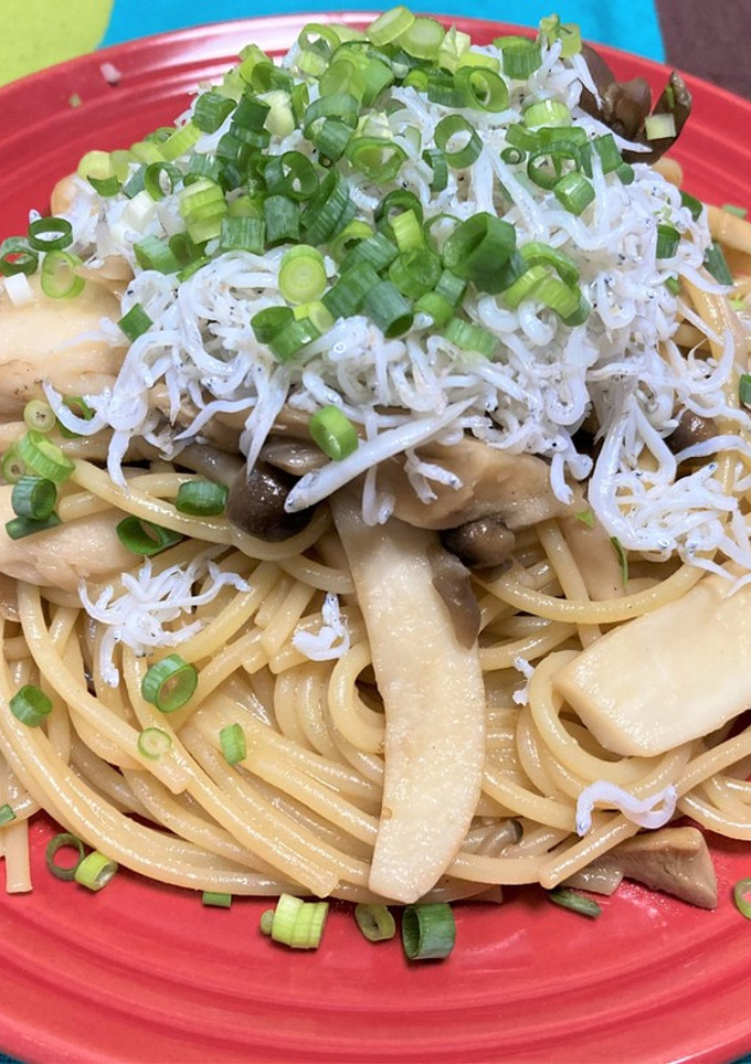 きのことしらすの和風パスタ-レシピのメイン写真