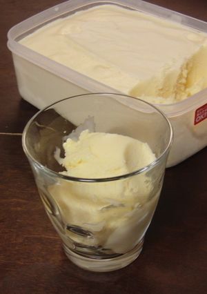単位計算した牛乳アイス-レシピのメイン写真