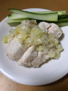蒸し鶏むね肉-レシピのメイン写真