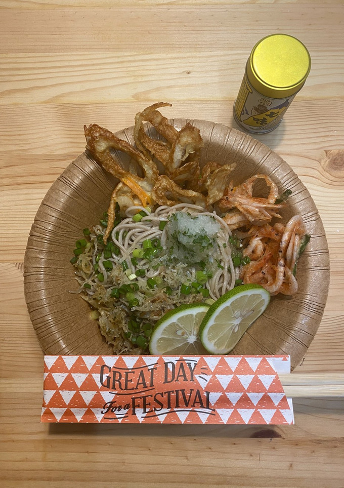 失敗しにくいかき揚げの、冷やし蕎麦-レシピのメイン写真