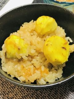 栗おこわ・栗炊き込みご飯・2合-レシピのメイン写真