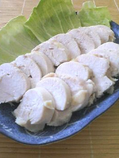 レンジでチン!超簡単!絶品チキンハム-レシピのメイン写真