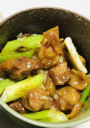 なんちゃって焼き鳥丼!-レシピのメイン写真