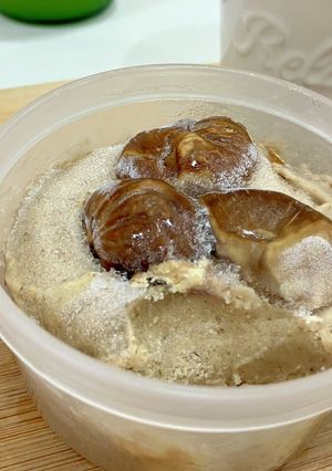 甘酒プロテインジェラート＊ラム香る栗-レシピのメイン写真