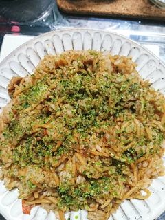 焼そばの残りで、そば飯を焼くのだ-レシピのメイン写真