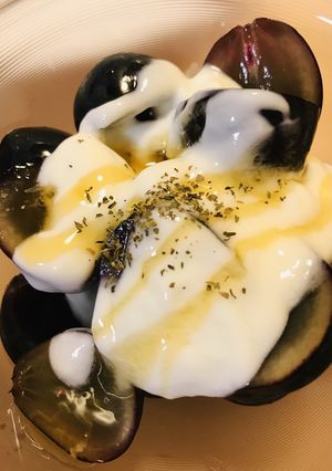 ナガノパープル&はちみつヨーグルト-レシピのメイン写真