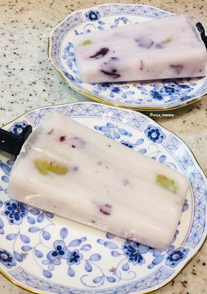 冷凍フルーツのカルピスヨーグルトアイス-レシピのメイン写真