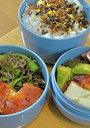 タロの弁当31 簡単！厚揚げベーコン！-レシピのメイン写真