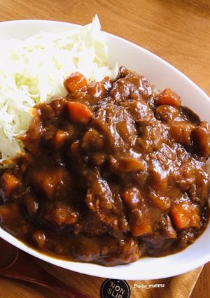 圧力鍋で作る ビーフカレー-レシピのメイン写真