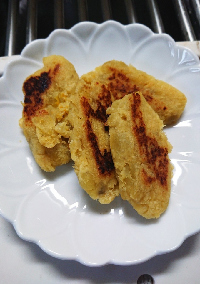 離乳食後期 手づかみ食 さつまいもおやき-レシピのメイン写真