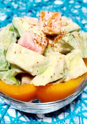 ★簡単★パプリカと江戸菜のコブサラダ-レシピのメイン写真
