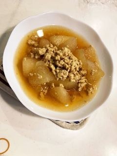 味付け簡単☆冬瓜のそぼろ煮-レシピのメイン写真