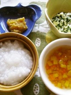 離乳食 中期~ ほうれん草の白和え風-レシピのメイン写真
