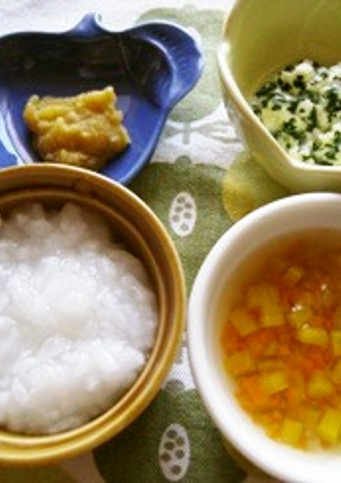 離乳食　中期～　ほうれん草の白和え風-レシピのメイン写真