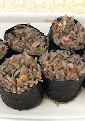 減塩そば寿司（腎臓病）-レシピのメイン写真