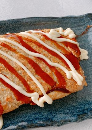 オートミールでダイエットたこ焼き風-レシピのメイン写真