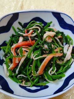 ほうれん草とカニかまサッパリ和え物-レシピのメイン写真
