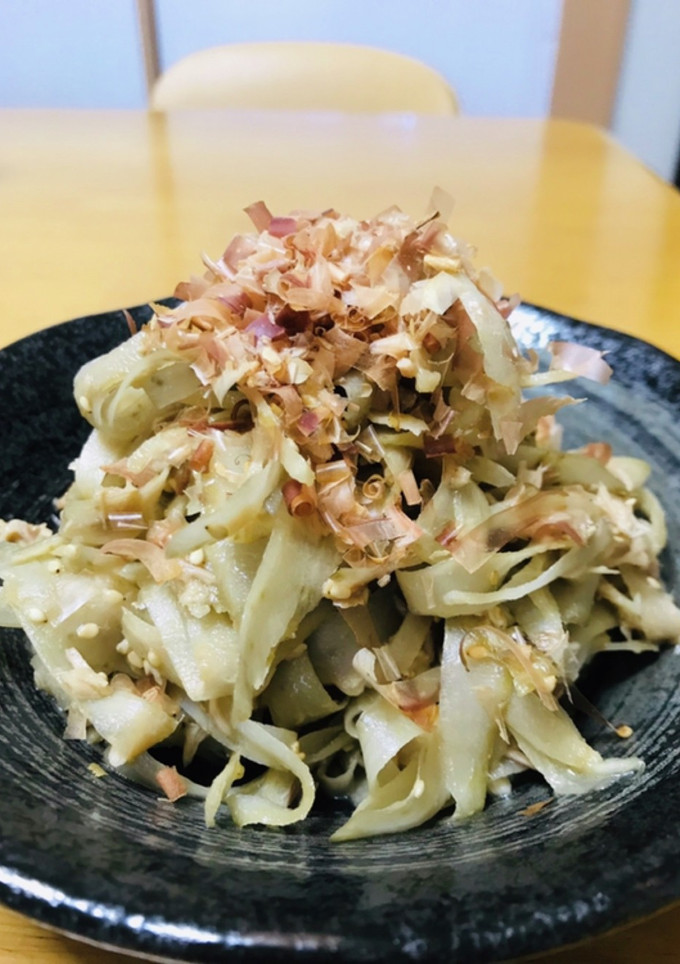 ごぼうとツナのバター醤油和え-レシピのメイン写真