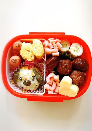 簡単！年少さんのわんちゃん弁当♡-レシピのメイン写真