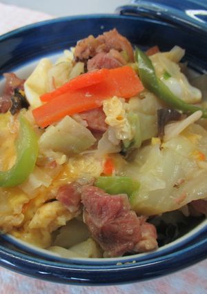 カット野菜を使って♬野菜たっぷり☆親子丼-レシピのメイン写真