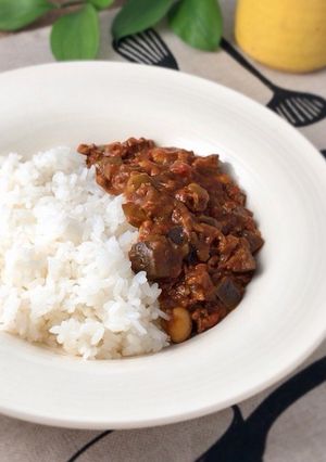 ＊冷凍なすで、キーマカレー＊-レシピのメイン写真
