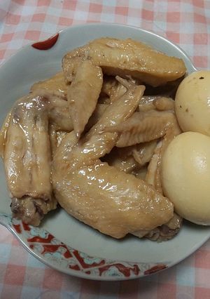 手羽先のさっぱり煮-レシピのメイン写真