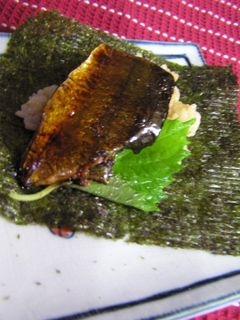 手巻き寿司ネタ~秋刀魚の蒲焼-レシピのメイン写真