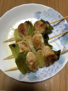 簡単、生姜焼き用の肉でネギマ。-レシピのメイン写真