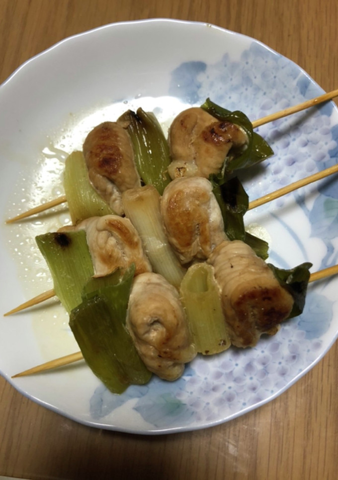 簡単、生姜焼き用の肉でネギマ。-レシピのメイン写真