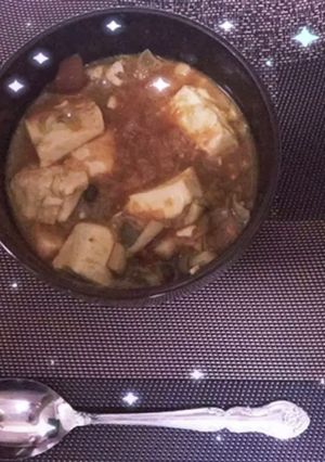 低糖質野菜&豆腐たっぷりチゲ-レシピのメイン写真