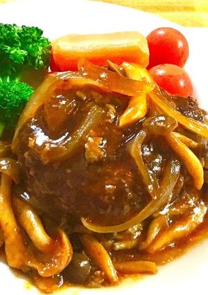 簡単☆煮込みハンバーグ-レシピのメイン写真